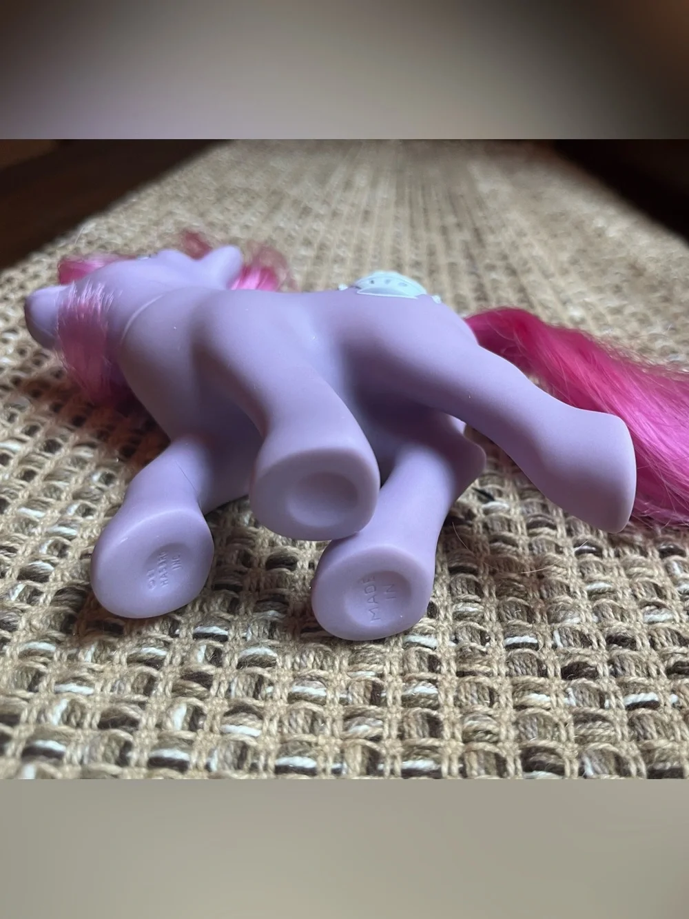 Vintage My Little Pony Scrumptious & Baby Lofty So Soft Sundae Best Bow Tie
